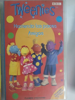 4 cintas VHS Tweenies