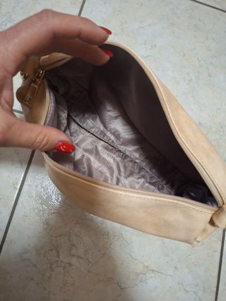 Pochette beige casual