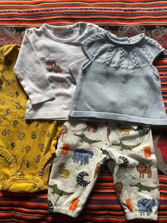 Ropa bebé 6 meses - 4 piezas