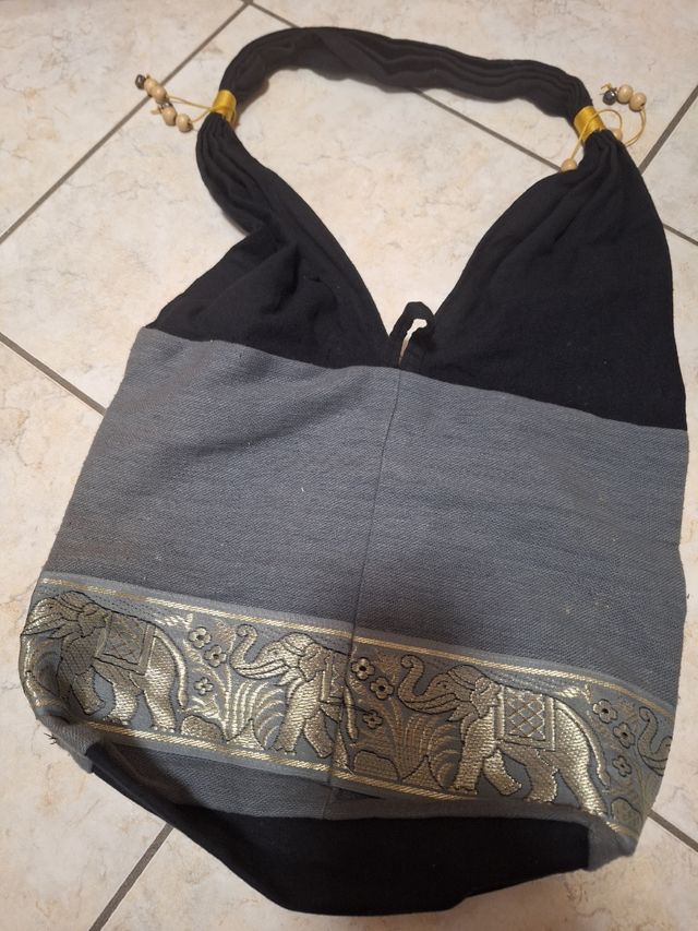 Borsa etnica a spalla - Tela