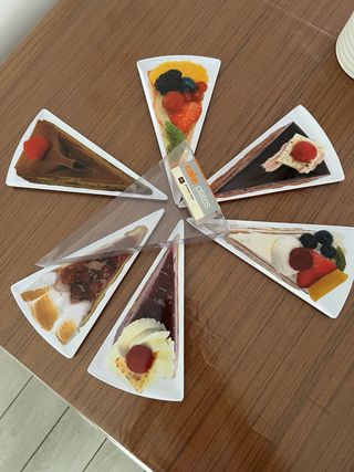 6 Piatti torta - cake plates