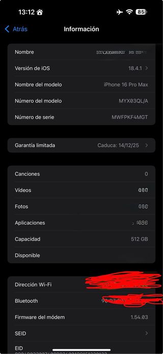 iPhone 16 ProMax - 512GB