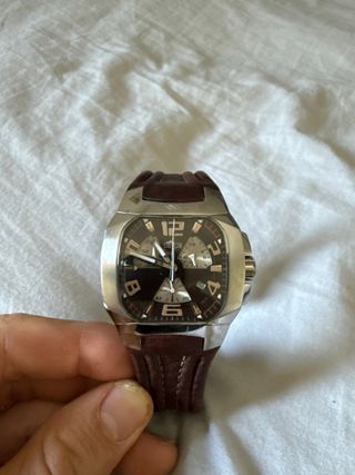 Reloj Lotus cuero marrón