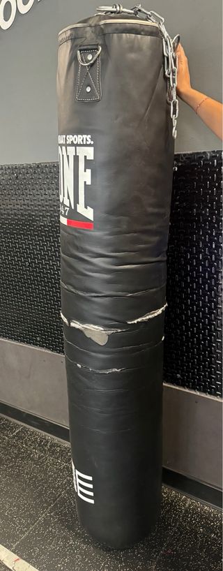 Saco boxeo 2m - Piel sintética marca Leone