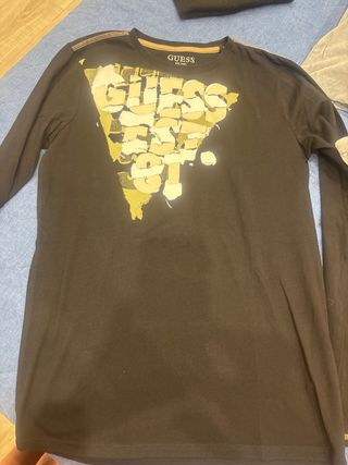 2 Maglie Guess Cotone Lunghe 16 anni
