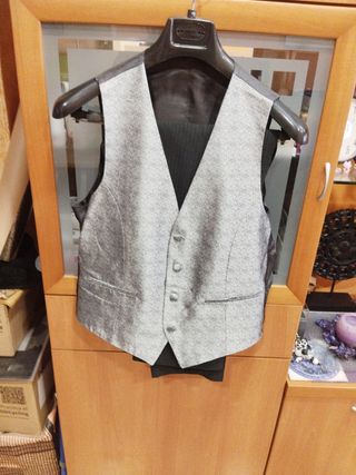 Traje entero Carlo Ferratti - Negro rayas