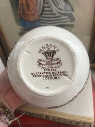 Tibor Mason ́s Ironstone china England