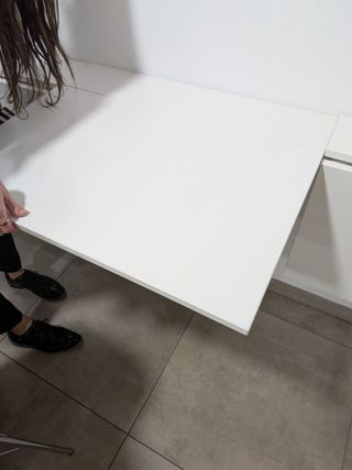 Mesa plegable blanca - Escritorio
