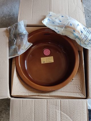 Fregadero estilo rustico Teka antiguo