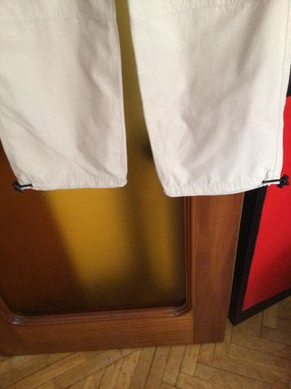 2 Pantalones beige verano