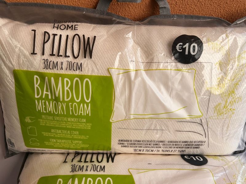 Bamboo Primark Almohadas Viscoelasticas Bamboo Almohadas