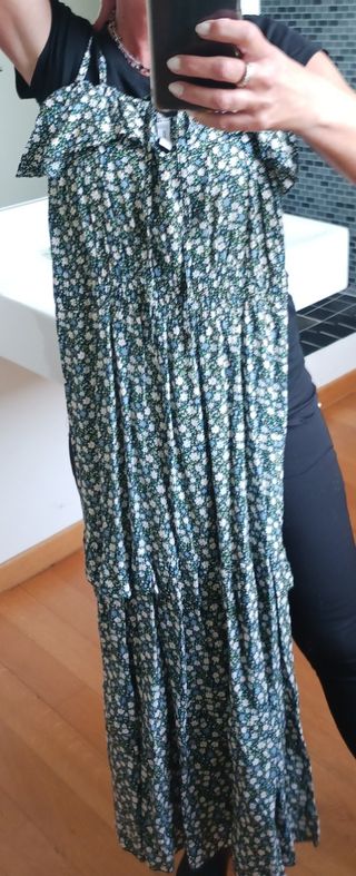 Vestito lungo fiori estivo