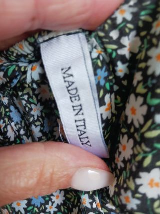 Vestito lungo fiori estivo