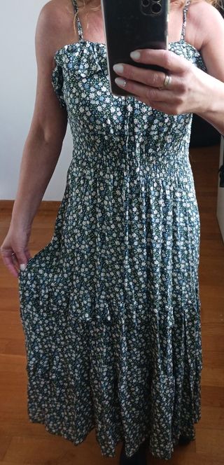 Vestito lungo fiori estivo