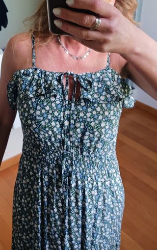 Vestito lungo fiori estivo