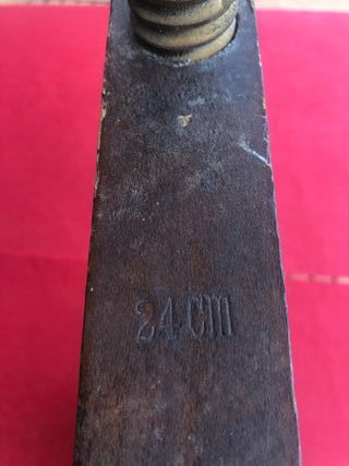 Antigua abrazadera sargento centenario madera