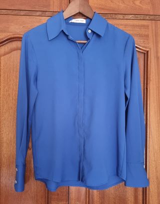Camisa Mango azul - Nueva