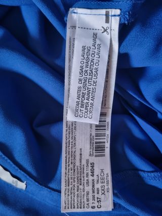 Camisa Mango azul - Nueva