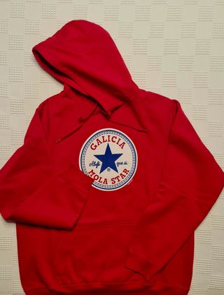 Sudadera roja Nikis Galicia