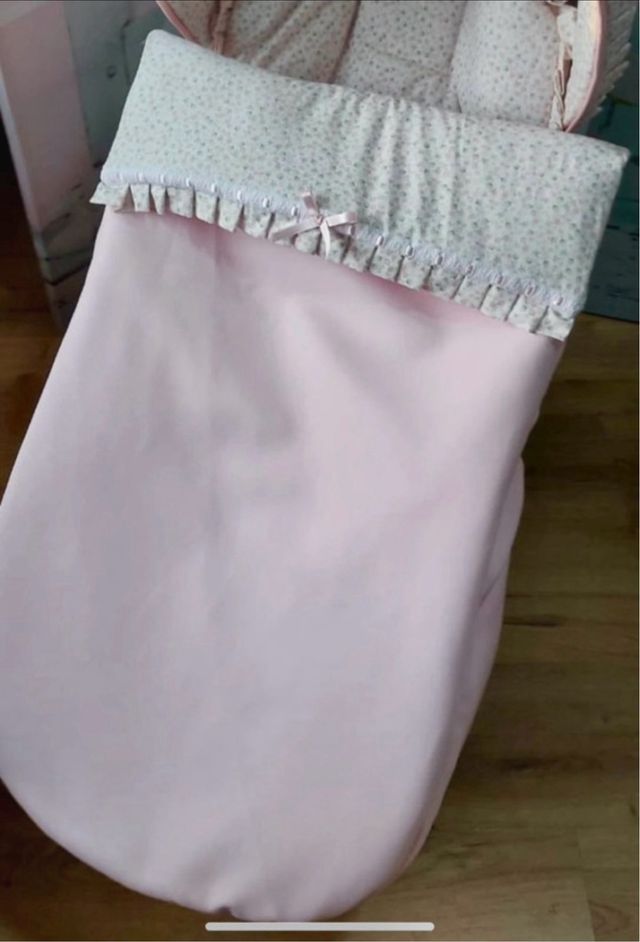 Saco bolsoy colchoneta Bugaboo Bee rosa SIN CAPOTA