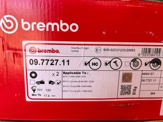 se venden 4 discos de freno e46 juntos o separados