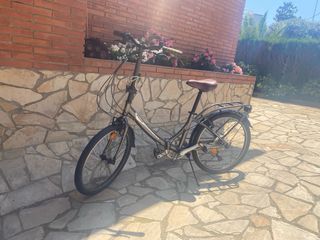 Bicicleta paseo plegable