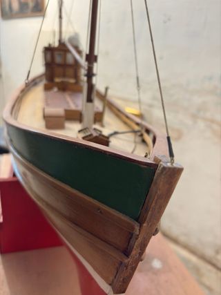 Maqueta barco pesquero