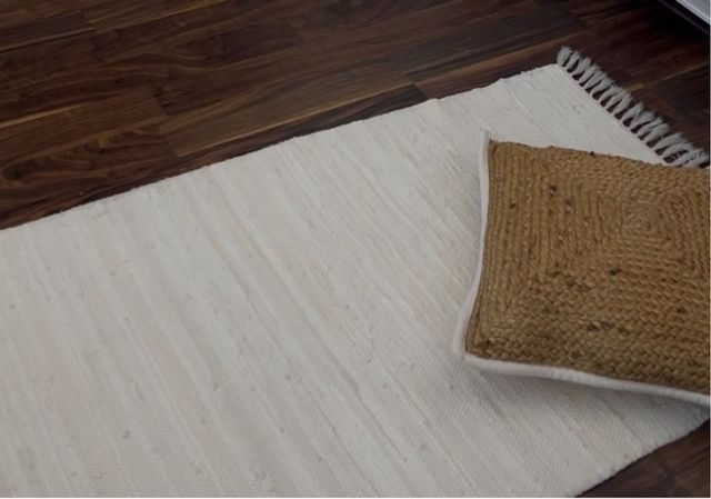 Cojín yute marrón claro - Decoración