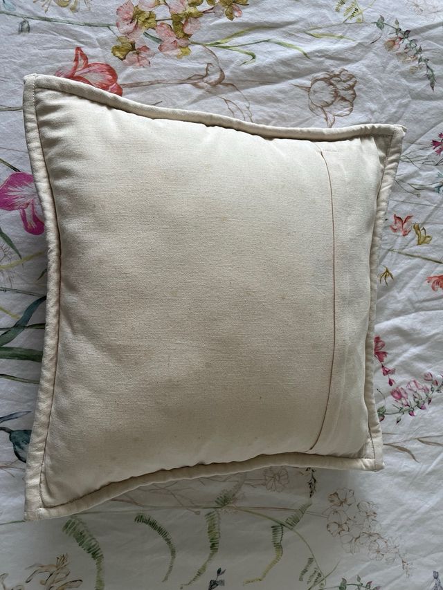 Cojín yute marrón claro - Decoración