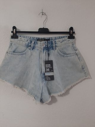 Shorts Denim.Co - Vaquero - Talla 36