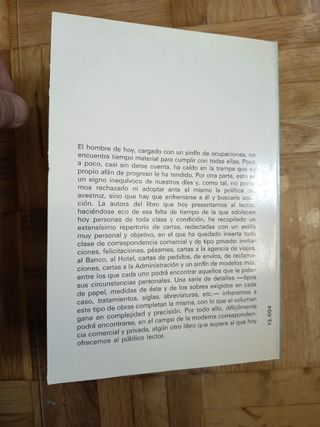 Libro correspondencia comercial