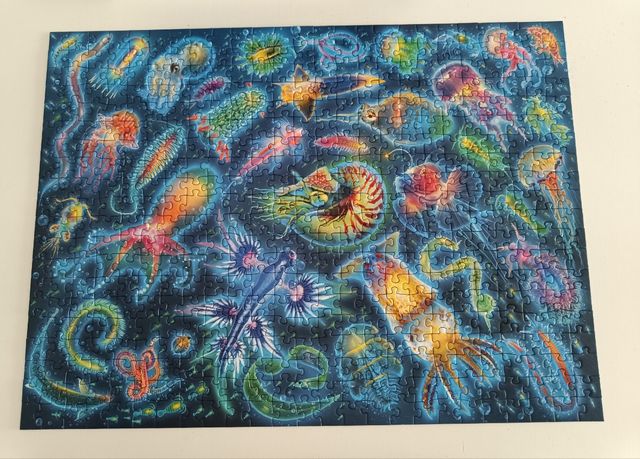 Puzzle Ravensburger 500 piezas - criaturas marinas