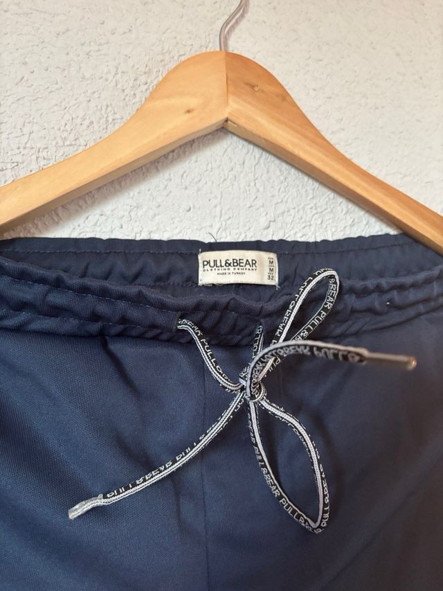 Joggers PullBear - Azul Marino - Talla M