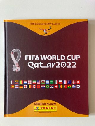 Album tapa dura Qatar 2022 (version orange)-Panini
