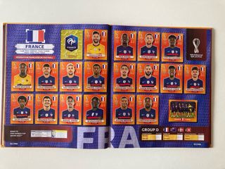 Album tapa dura Qatar 2022 (version orange)-Panini