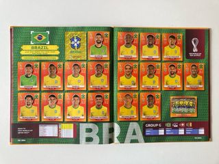 Album tapa dura Qatar 2022 (version orange)-Panini