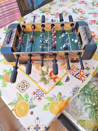 Futbolín de mesa para niños