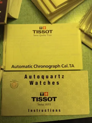 Manuali istruzioni Tissot