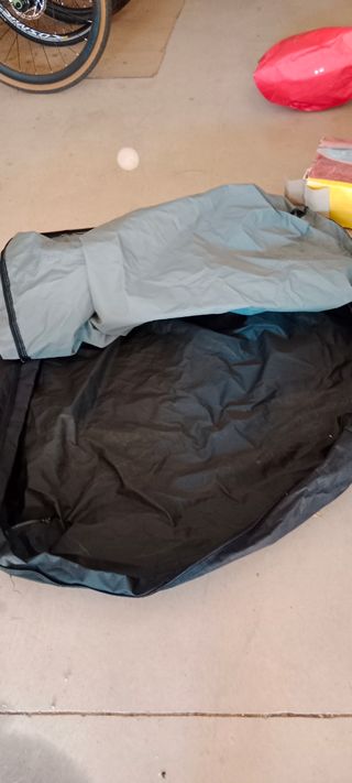 Bolsa portaequipaje techo coche