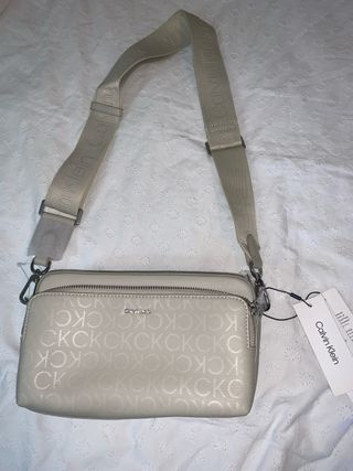 Bolso Calvin Klein beige