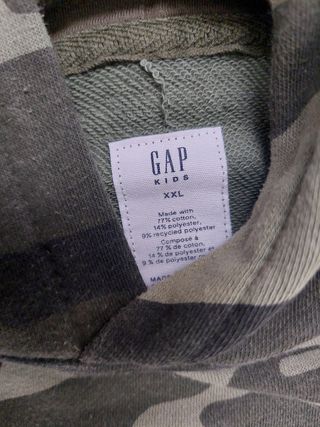 Sudadera Gap niño camuflaje