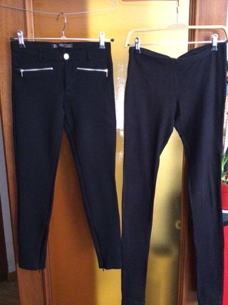 Pantalones Zara negros talla S