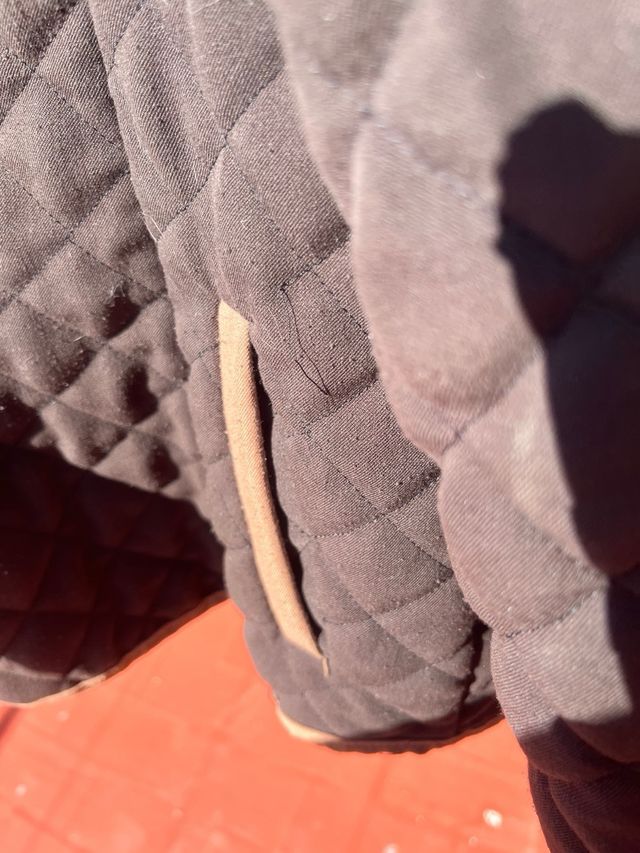 Chaqueta acolchada marrón - Talla Mujer