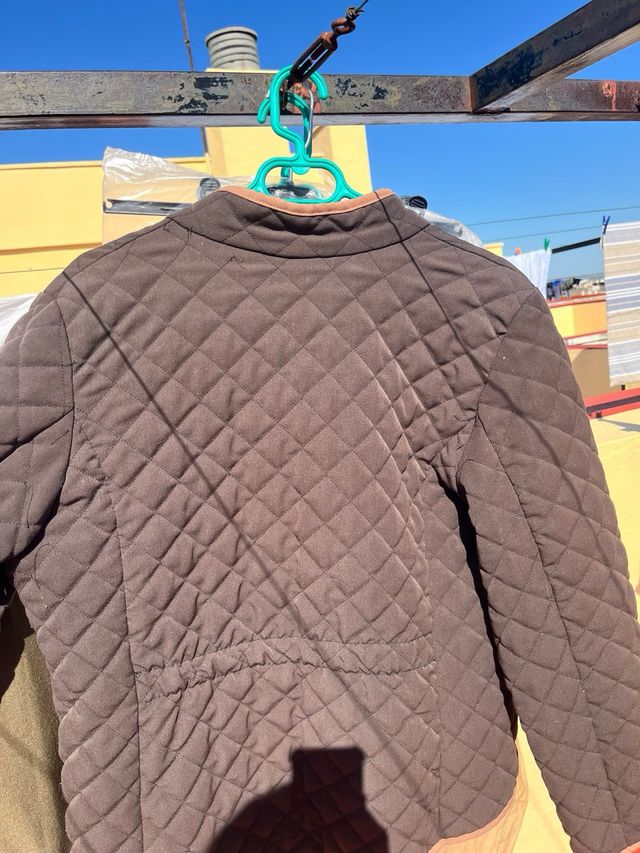 Chaqueta acolchada marrón - Talla Mujer