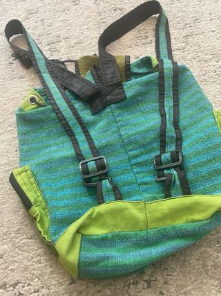Mochila verde militar
