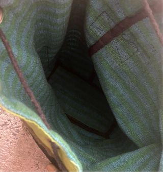 Mochila verde militar