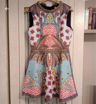 Vestido joya preppy multicolor
