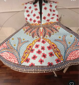 Vestido joya preppy multicolor