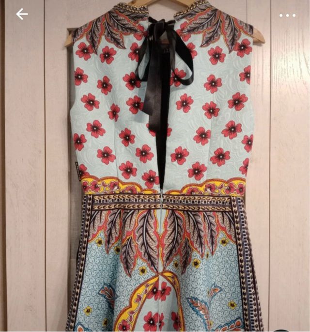 Vestido joya preppy multicolor