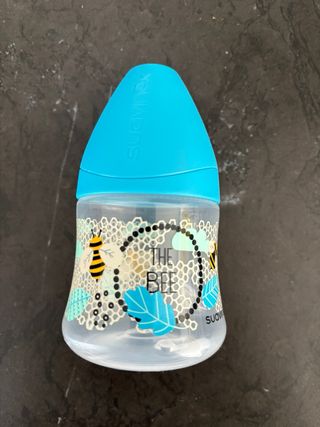 Biberones Suavinex bebé + dispensador leche polvo